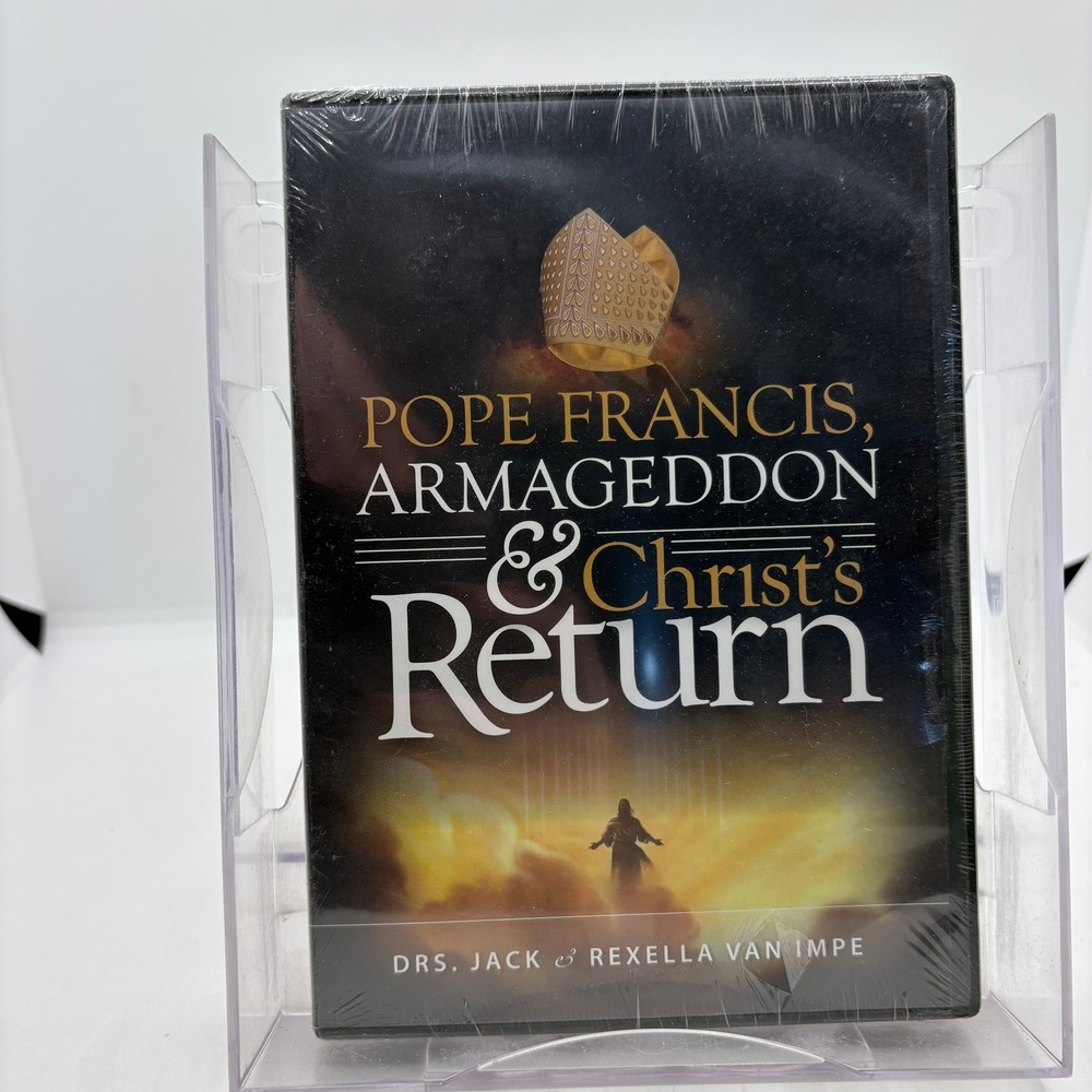 Pope Francis Armageddon & Christs Return DVD Jack & Rexella Van Impe New Sealed
